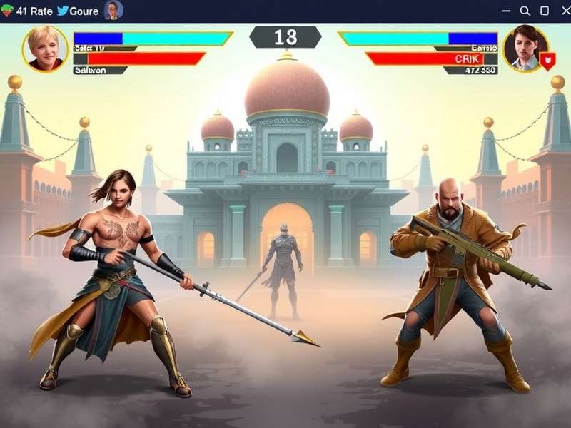 Power Strike Champion character selection screen